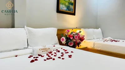 Vierbettzimmer — Camelia Saigon Central Hotel